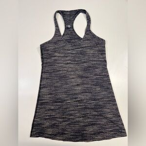 Lululemon Racerback Tank Top Color: Grey Black White Women’s Size Small